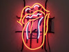 Rolling Stones Music Bar Neon Sign Light Lamp