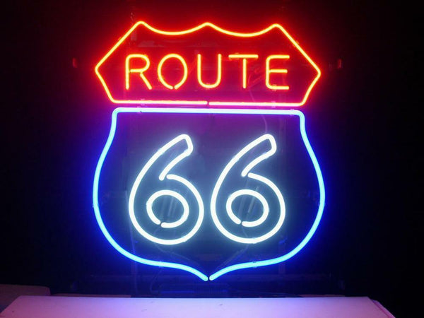 Route 66 Neon Sign Light Lamp