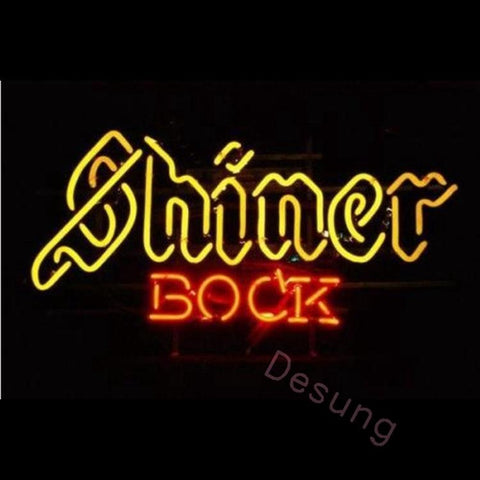 SHINER BOCK (Alcohol - Beer) Neon Sign