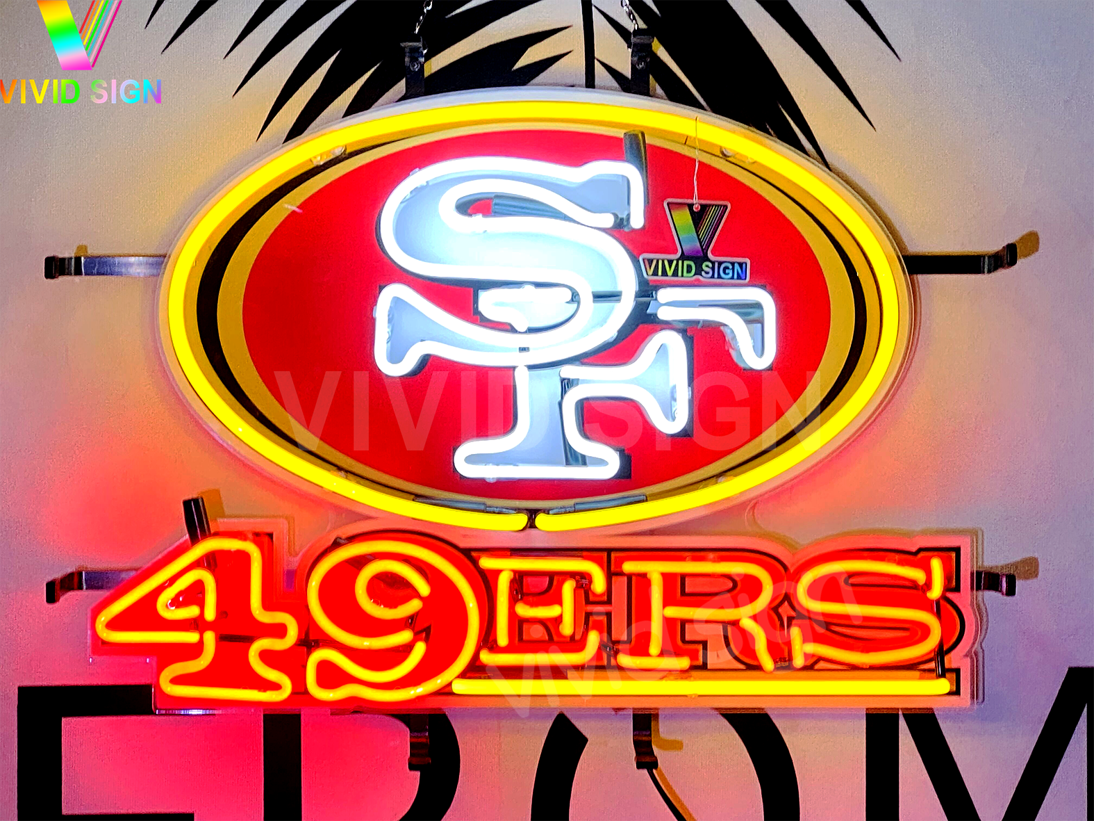 San Francisco 49ers Neon Sign, San Francisco 49ers Sign