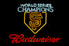 World Series Champions San Francisco Budweiser Neon Sign Light Lamp