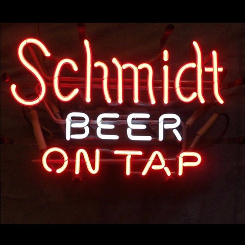 Schmidt Beer On Tap Neon Lamp Light Sign