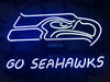 Seattle Seahawks Go Seahawks Logo Neon Sign Lamp Light