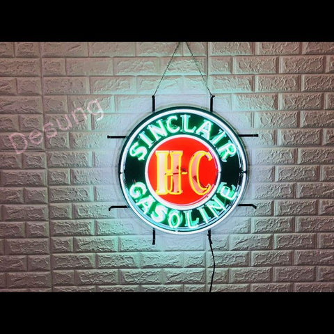 New Sinclair HC Gasoline Gas Station Light Neon Sign with HD Vivid Pri ...