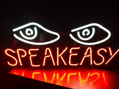 Speakeasy Neon Sign Lamp Light