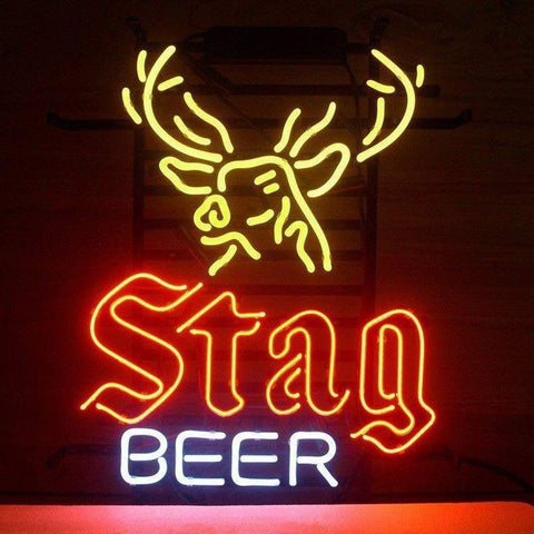 Stag Beer Deer Stag Buck Neon Sign Lamp Light