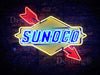 Sunoco Gas Gasoline Station Light Lamp Neon Sign with HD Vivid Printing Technology