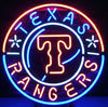 Texas Rangers Neon Sign Light Lamp