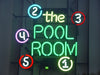 The Pool Room Billiards Neon Sign Light Lamp