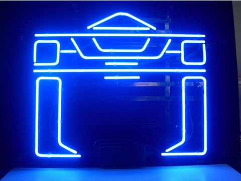 Tron Recognizer Temple Blue Neon Sign Light Lamp