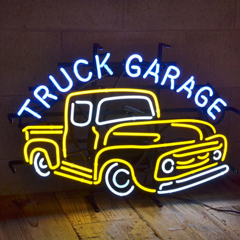 Truck Garage Neon Sign Light Lamp