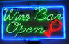 Wine Bar Open Neon Sign Light Lamp