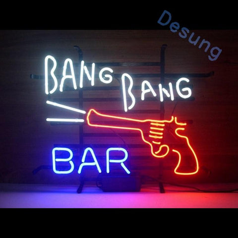 Desung Bang Bang Bar Neon Sign business 118BP052BBB 1565 18" bar