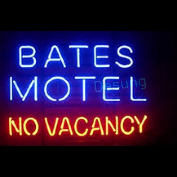 Desung Bates Motel No Vacancy Neon Sign business 117BS467BMN  1980  17"  motel