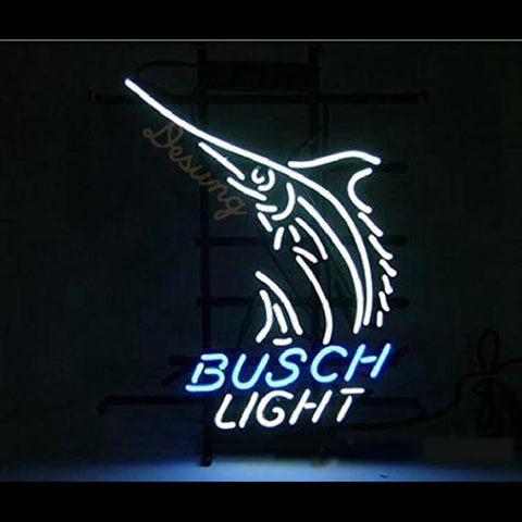 Desung Busch Light Neon Sign alcohol 118BR208BLN 1721 18" beer bar