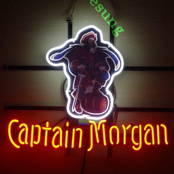 Desung Captain Morgan Neon Sign alcohol 118WS288CM  1801  18"  bar  rum