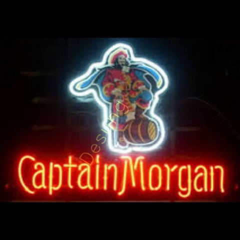 Desung Captain Morgan Neon Sign alcohol 117WS466CM  1979  17"  bar  rum