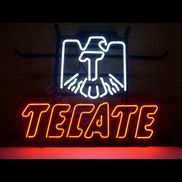 Desung Cerveza Tecate Neon Sign alcohol 118BR027CT 1540 18" beer bar