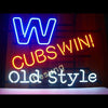 Desung Chicago Cubs Win Old Style Logo Neon Sign sports 118SP362CCW 1875 18" baseball
