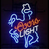Desung Coor Light Cowboy Neon Sign alcohol 117BR463CLC 1976 17" beer bar