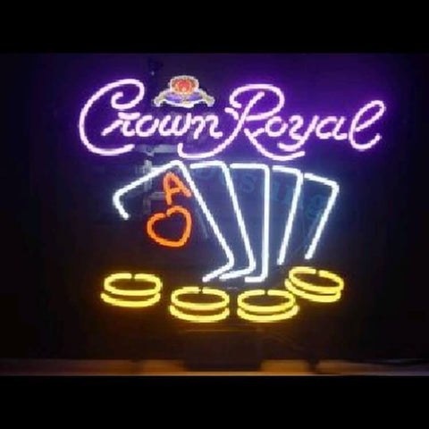 Desung Crown Royal Casino Neon Sign business 117WS504CRC  2017  17"  casino