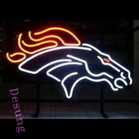 Desung Denver Broncos  Neon Sign sports 117SP582DB 2095 17" football