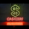 Desung Dollar Cashier Neon Sign business 120BS368DCN 1881 20"