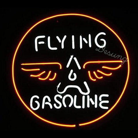 Desung Flying Gasoline Neon Sign business 118BS171FGN 1684 18" gas