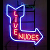 Desung Live Nudes Neon Sign business 118BS125LNN 1638 18" bar