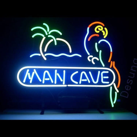 Desung Man Cave Bar Parrot Neon Sign business 118MC041MCB  1554  18"  bar