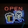Desung OPEN BEER Neon Sign business 120OP373OBN 1886 20" open bar