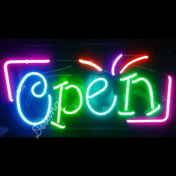 Open multiple Colors Neon Sign – neonsign.us