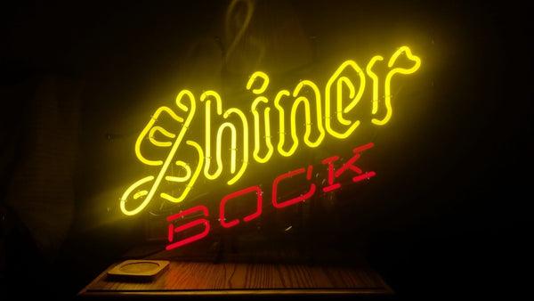 Shiner Bock Neon Sign Light Lamp